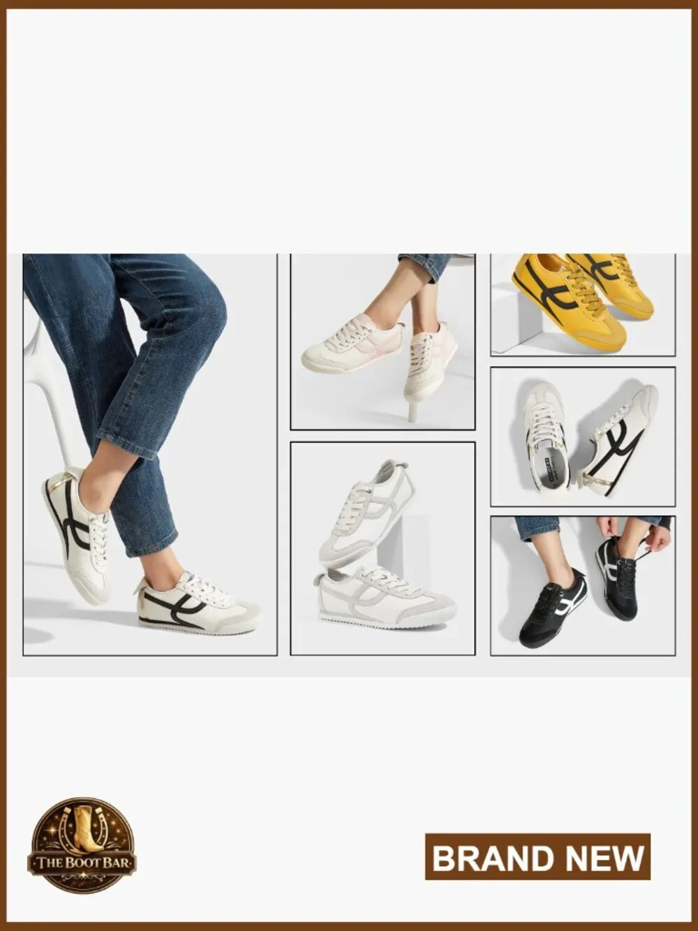 Retro Fashion Sneakers Lightweight Casual Walking Tennis Trainers Athletic